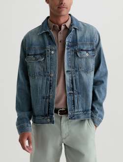 Sid Jacket 16 Years Hidden Gems Pleated Trucker MENS TOPS Photo 2