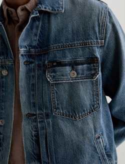 Sid Jacket 16 Years Hidden Gems Pleated Trucker MENS TOPS Photo 6