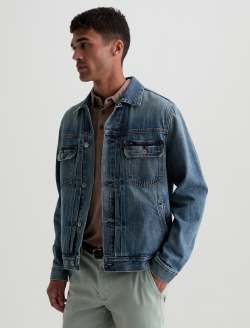Sid Jacket 16 Years Hidden Gems Pleated Trucker MENS TOPS Photo 7