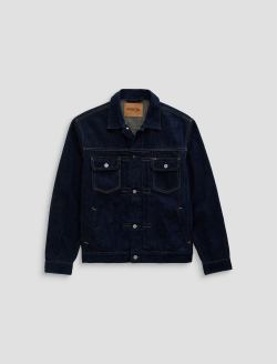 Sid Selvage Jacket Vineyard Rinse Pleated Trucker MENS TOPS Photo 1