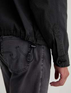 Riley Jacket Sulfur Antique Black Coach Jacket MENS TOPS Photo 6