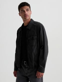 Riley Jacket Sulfur Antique Black Coach Jacket MENS TOPS Photo 7