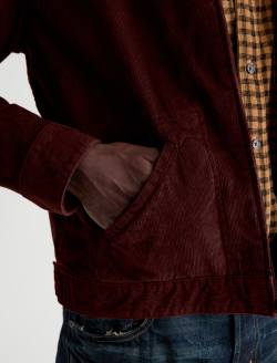 Keys Corduroy Jacket Sulfur Jazz Berry Zip Front Jacket MENS TOPS Photo 6