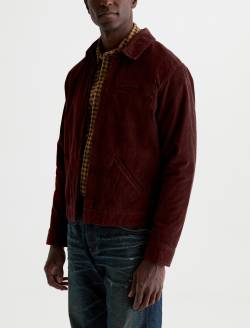 Keys Corduroy Jacket Sulfur Jazz Berry Zip Front Jacket MENS TOPS Photo 7