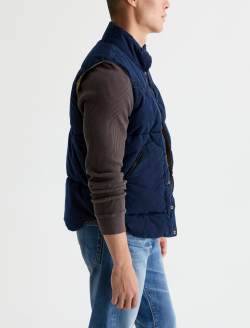 Mccoy Vest Midnight Jazz Nylon Puffer Vest MENS TOPS Photo 4