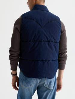 Mccoy Vest Midnight Jazz Nylon Puffer Vest MENS TOPS Photo 8