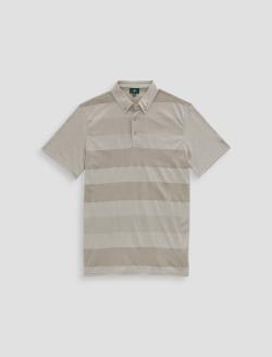 Hansen Polo Light Pavement Green Label Collection MENS TOPS Photo 1