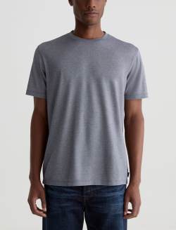 Bryce Crew Deep Navy Classic Crew Neck MENS TOPS Photo 1