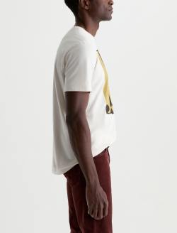 Bryce Crew P Jazz Key M Ivory Dust Classic Graphic Tee MENS TOPS Photo 4