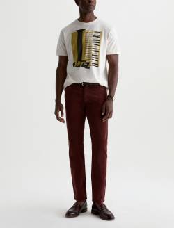 Bryce Crew P Jazz Key M Ivory Dust Classic Graphic Tee MENS TOPS Photo 5