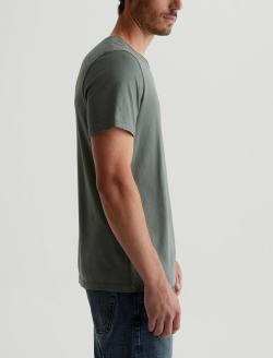 Bryce Crew Hunter Sage Classic Crew Neck MENS TOPS Photo 3