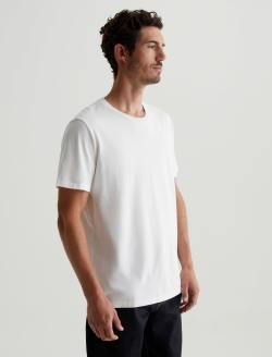 Bryce Crew Ivory Dust Classic Crew Neck MENS TOPS Photo 4