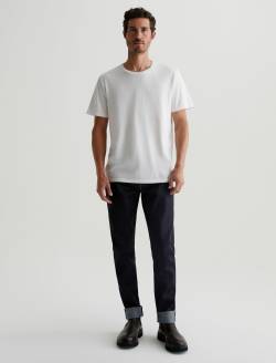Bryce Crew Ivory Dust Classic Crew Neck MENS TOPS Photo 5
