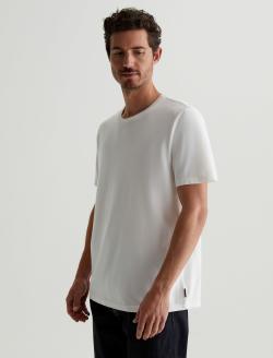 Bryce Crew Ivory Dust Classic Crew Neck MENS TOPS Photo 7