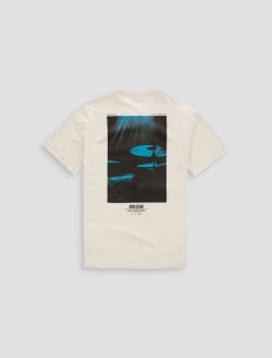 Bryce Crew Indigo Sessions Ivory Dust Classic Graphic Tee MENS TOPS Photo 9
