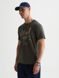 Bryce Crew P Sip And Relax Forest Moss Classic Tee MENS TOPS Photo 7