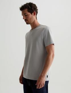 Bryce Crew Silver Gray Classic Crew Neck MENS TOPS Photo 6