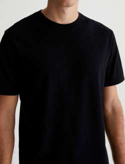 Bryce Crew True Black Classic Crew Neck MENS TOPS Photo 3