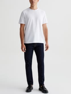Bryce Crew True White Classic Crew Neck MENS TOPS Photo 2