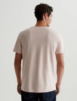 Bryce Crew Vintage Pink Classic Crew Neck MENS TOPS Photo 7