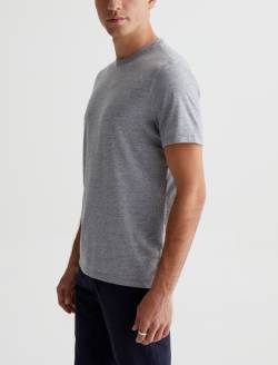 Bryce Crew Heather Grey Classic Crew Neck MENS TOPS Photo 5