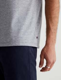 Bryce Crew Heather Grey Classic Crew Neck MENS TOPS Photo 6