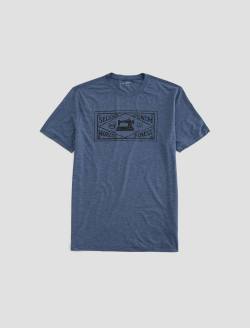 Bryce Crew Selvage Denim Label Classic Graphic Crew Neck MENS TOPS Photo 1