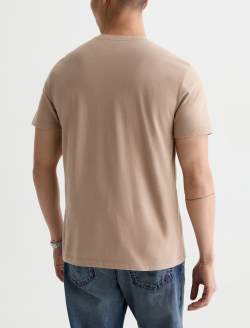 Bryce Crew Tree Film Wild Taupe Classic Tee MENS TOPS Photo 8