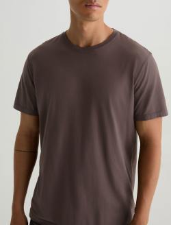 Bryce Crew Brown Slate Classic Crew Neck MENS TOPS Photo 3