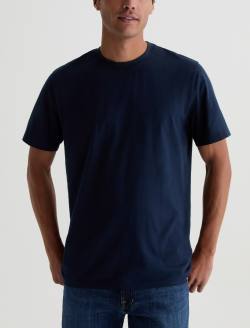 Bryce Crew Deep Navy Classic Tee MENS TOPS Photo 2