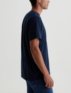 Bryce Crew Deep Navy Classic Tee MENS TOPS Photo 4