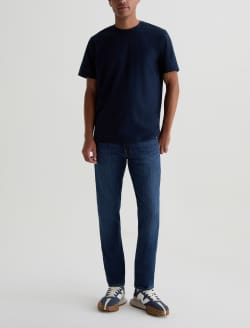 Bryce Crew Deep Navy Classic Tee MENS TOPS Photo 5