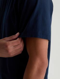 Bryce Crew Deep Navy Classic Tee MENS TOPS Photo 6