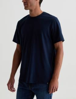 Bryce Crew Deep Navy Classic Tee MENS TOPS Photo 7