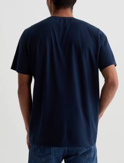 Bryce Crew Deep Navy Classic Tee MENS TOPS Photo 8