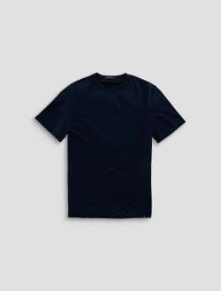 Bryce Crew Deep Navy Classic Tee MENS TOPS Photo 1
