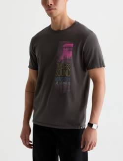 Bryce Crew P Timeless Sound Evening Smoke Classic Graphic Tee MENS TOPS Photo 7