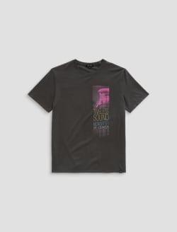 Bryce Crew P Timeless Sound Evening Smoke Classic Graphic Tee MENS TOPS Photo 1