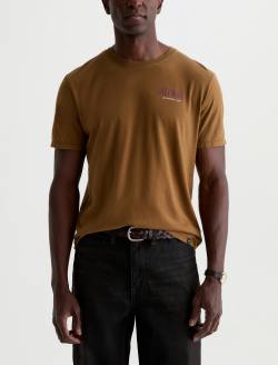 Bryce Crew P Jazz Night Mustard Classic Graphic Tee MENS TOPS Photo 2