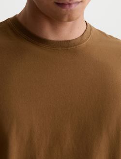 Bryce Crew Mustard Classic  Tee MENS TOPS Photo 3