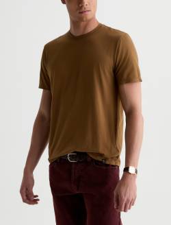 Bryce Crew Mustard Classic  Tee MENS TOPS Photo 7