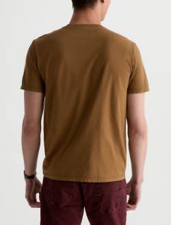 Bryce Crew Mustard Classic  Tee MENS TOPS Photo 8