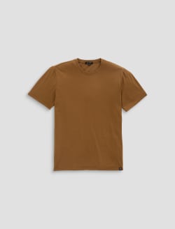 Bryce Crew Mustard Classic  Tee MENS TOPS Photo 1