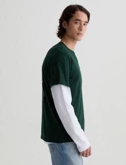 Bryce Crew AG California Road Trip Deep Alpine Classic Tee MENS TOPS Photo 4