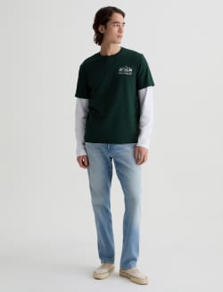 Bryce Crew AG California Road Trip Deep Alpine Classic Tee MENS TOPS Photo 5