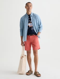 Bryce Crew Poolside Hotel Deep Navy Classic Tee MENS TOPS Photo 5