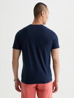 Bryce Crew Poolside Hotel Deep Navy Classic Tee MENS TOPS Photo 8