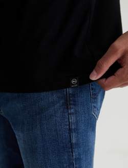 Bryce Crew True Black Classic Crew Neck MENS TOPS Photo 6