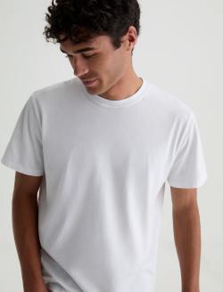 Bryce Crew True White Classic Tee MENS TOPS Photo 3