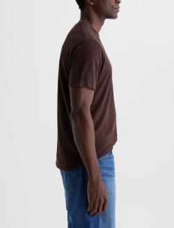 Bryce Crew Oak Barrel Classic Linen Tee MENS TOPS Photo 4